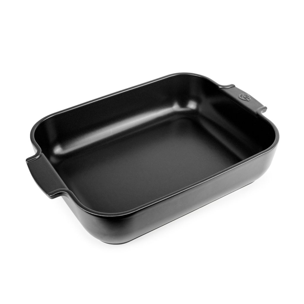 Plat à four rectangle noir 40 cm - Visuel 0